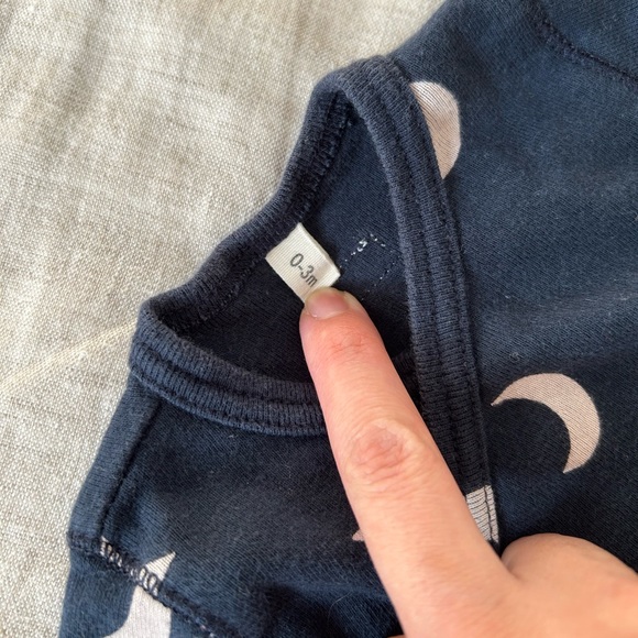 Organic Zoo black midnight bodysuit and leggins - Picture 3 of 4